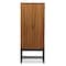Baxton Studio Marya Two-Tone Solid Rubberwood MDF Veneered Wine Cabinet 140-8301 - alternate 3
